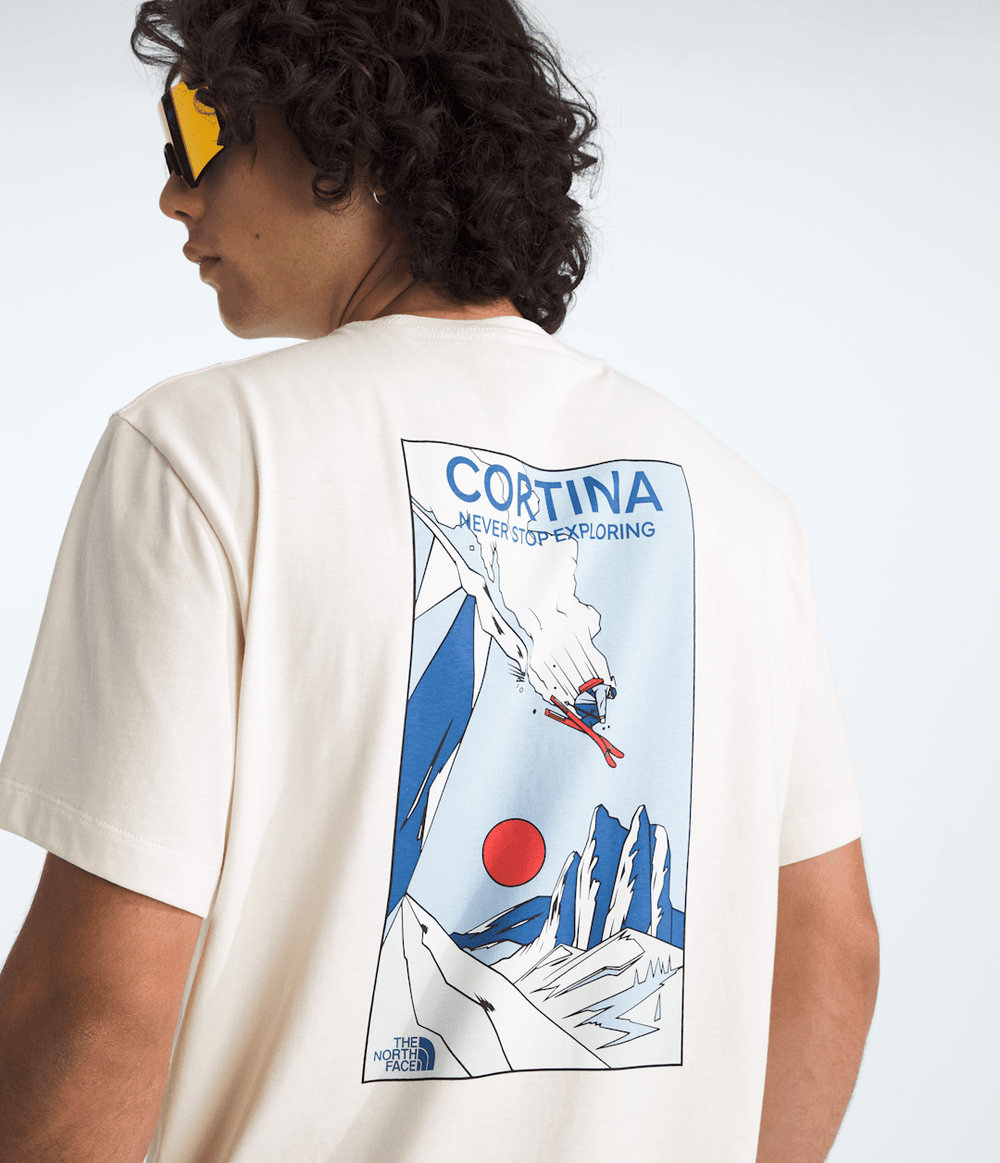 Men’s Mountain Celebration Regular Short-Sleeve Tee—Graphic White Dune