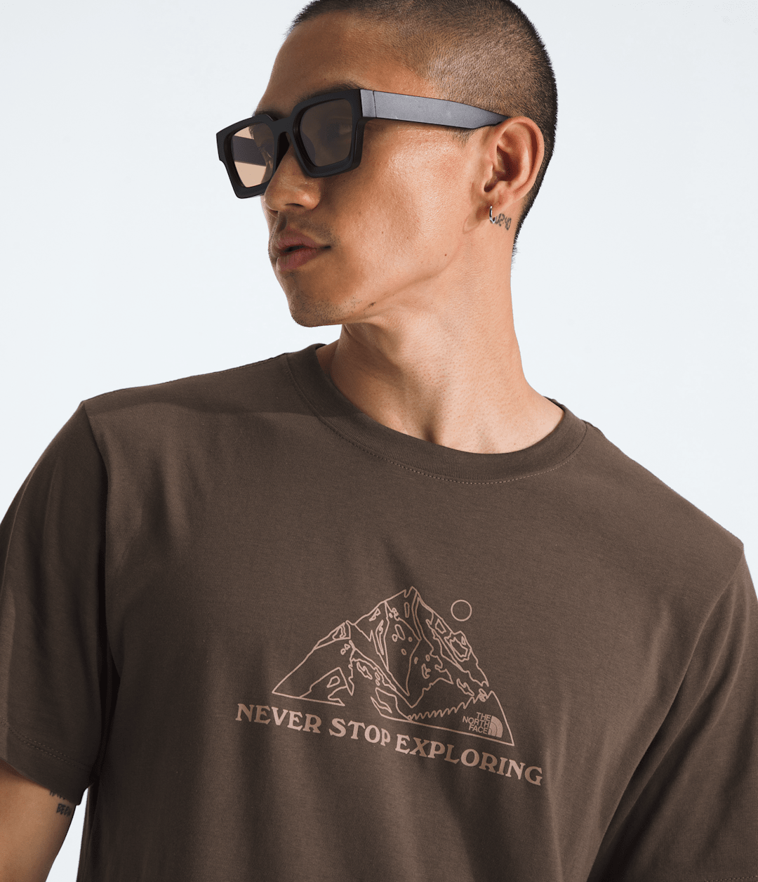 Men’s Evolution Mtn Base Short-Sleeve Tee—Graphic Smokey Brown