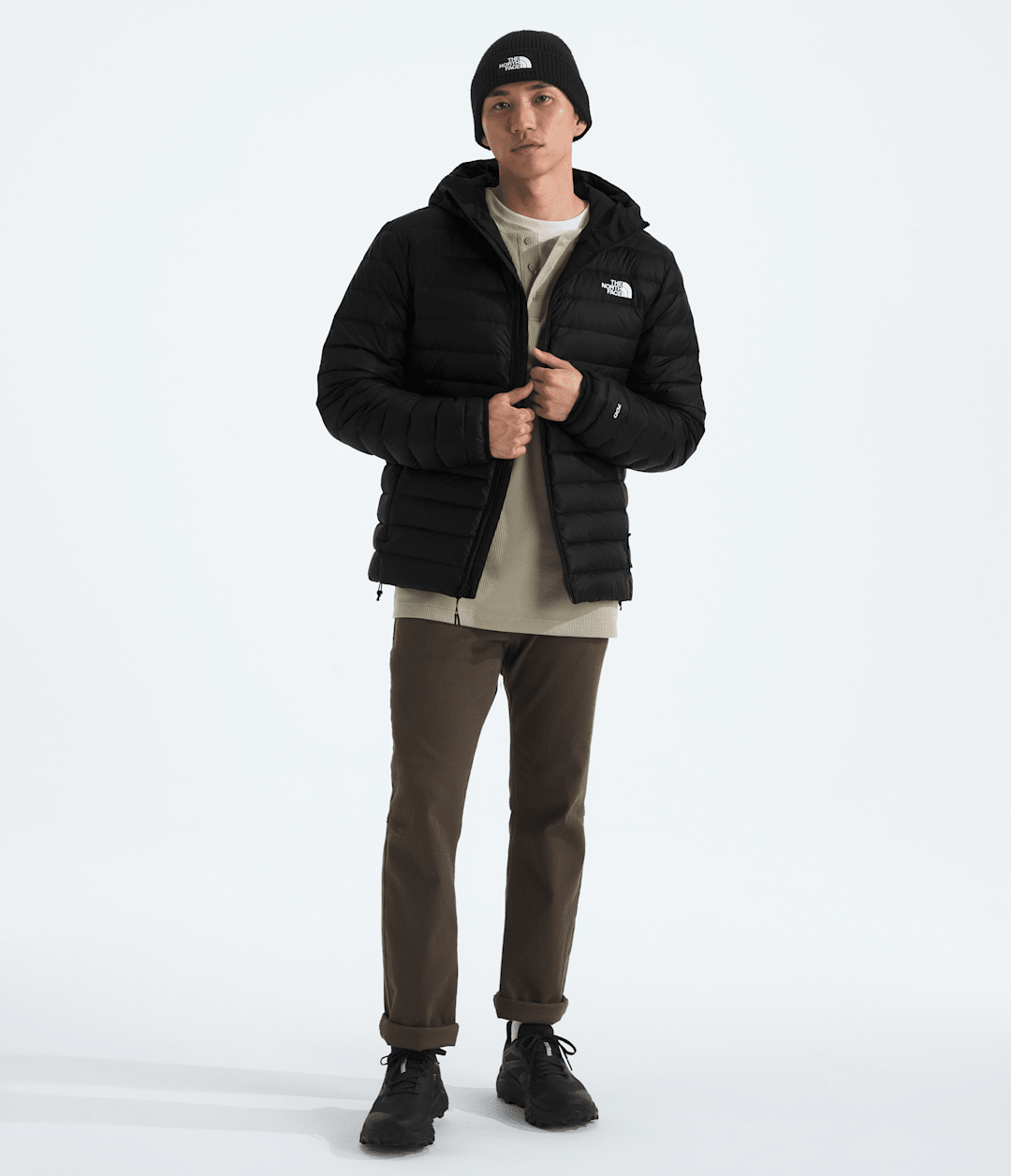 Men’s Classic Down Hooded Jacket TNF Black