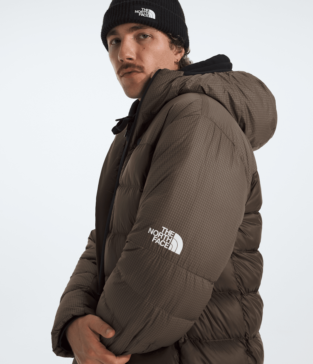Men’s TNF™ HKe Kalix Down Hooded Jacket Smokey Brown