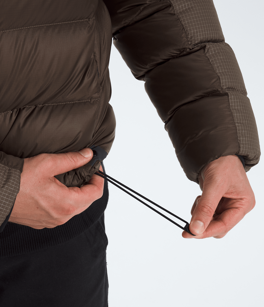 Men’s TNF™ HKe Kalix Down Hooded Jacket Smokey Brown