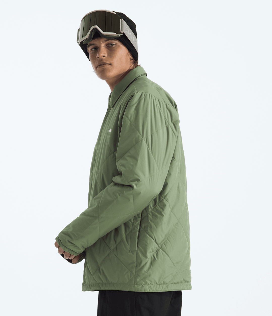 Men’s Afterburner Insulated Flannel Bark Mist/TNF Black Shadow Plaid