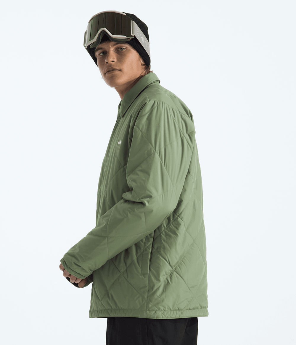 Men’s Afterburner Insulated Flannel Bark Mist/TNF Black Shadow Plaid