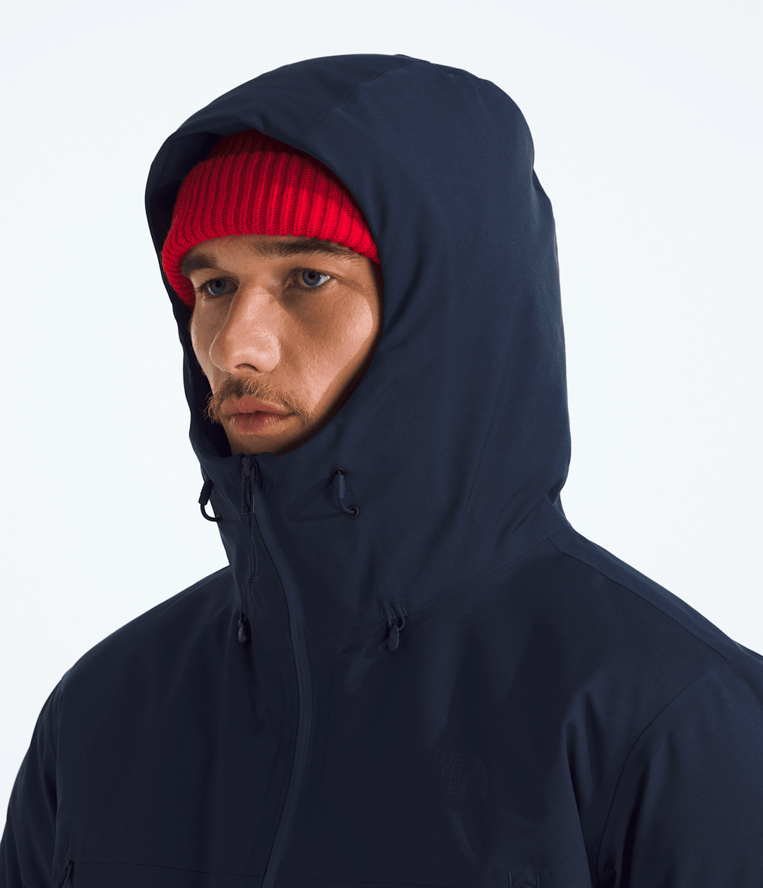 Men’s TNF™ Range Down Hooded Jacket Summit Navy