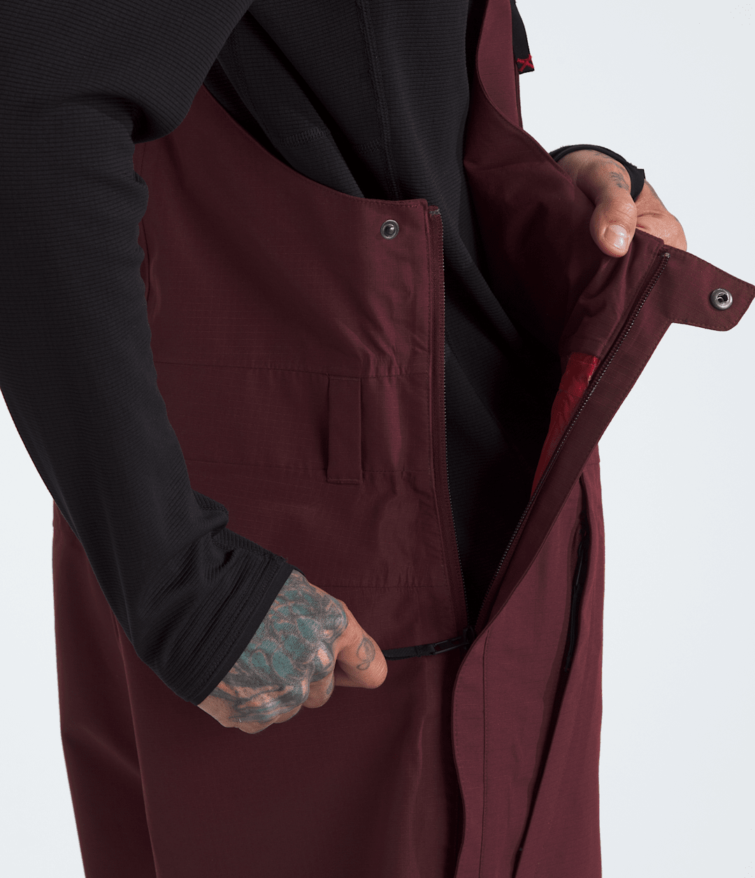 Men’s Dragline Bibs Alpine Plum