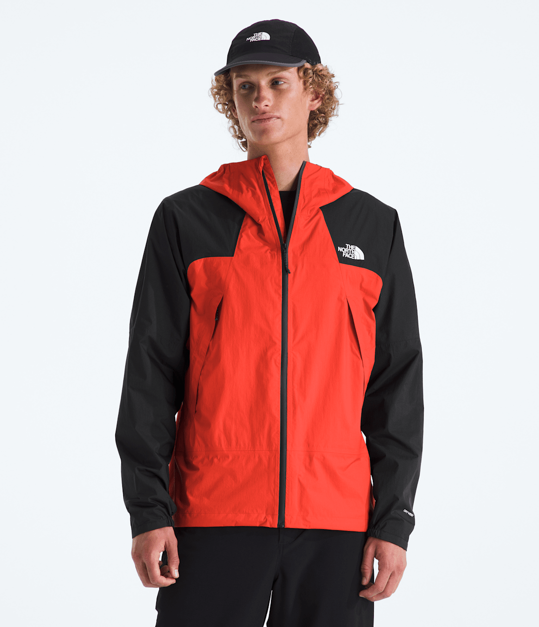 Men’s Ridgelite Waterproof Jacket Lava Red/TNF Black