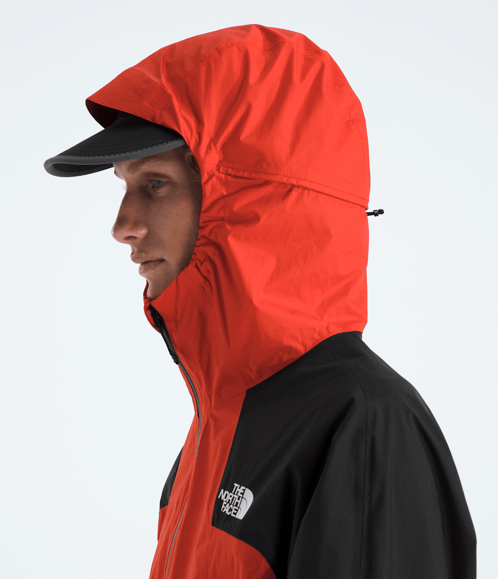 Men’s Ridgelite Waterproof Jacket Lava Red/TNF Black
