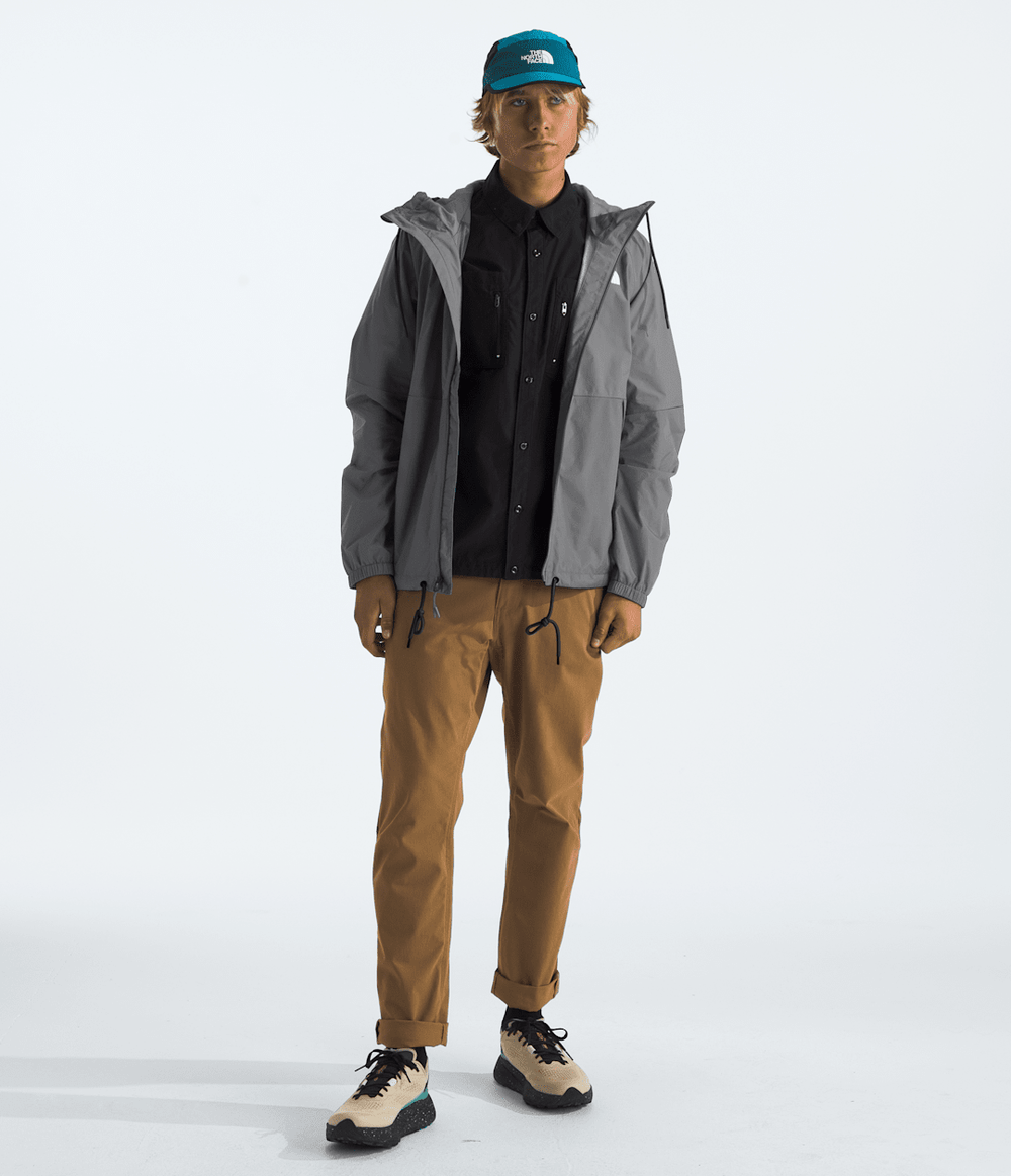 Men’s Antora Rain Hoodie Smoked Pearl