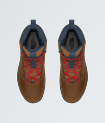 Men’s Bergen Leather Waterproof Boots Timber Tan/TNF Red