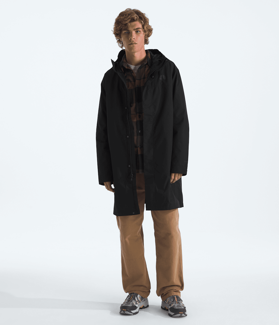 Men's Nukabira Rain Shell Parka TNF Black