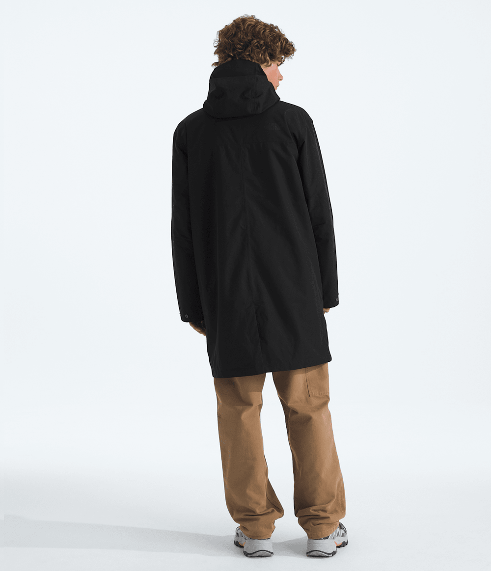 Men's Nukabira Rain Shell Parka TNF Black