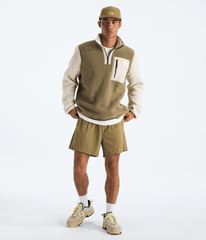 Men’s Yumiori ¼-Zip Jacket Cedar-Desert Stone-New Taupe Green