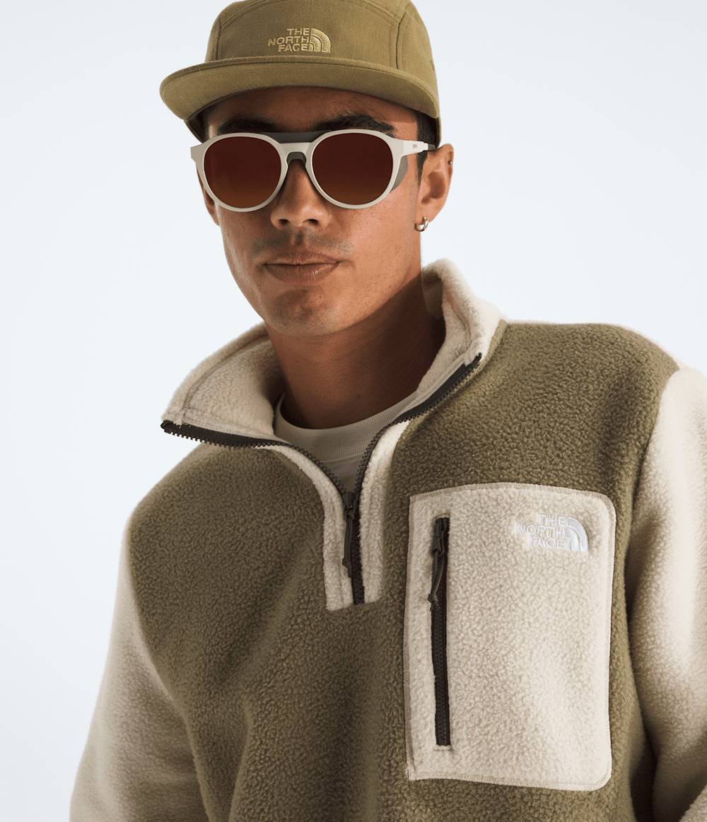 Men’s Yumiori ¼-Zip Jacket Cedar-Desert Stone-New Taupe Green