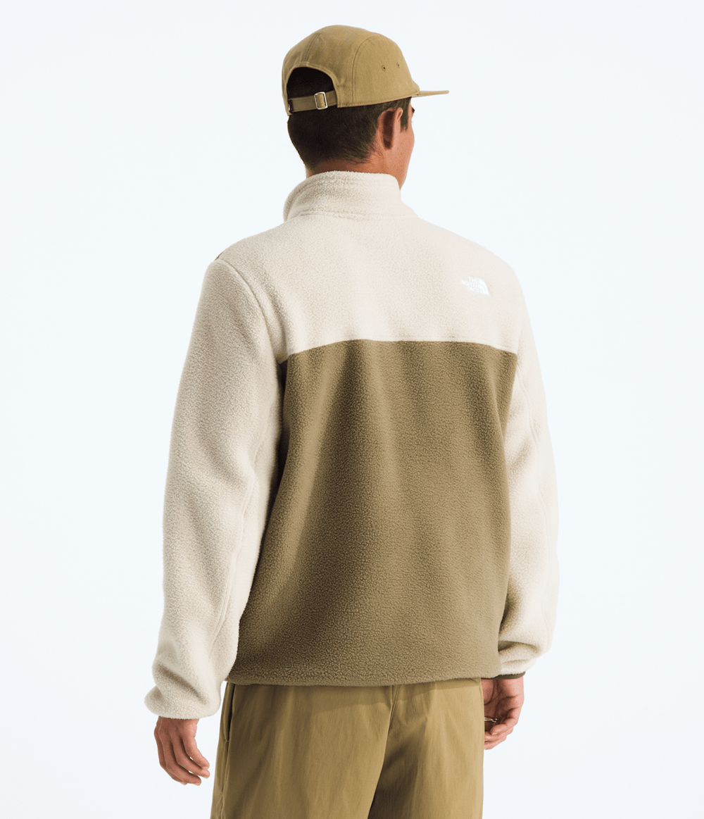 Men’s Yumiori ¼-Zip Jacket Cedar-Desert Stone-New Taupe Green