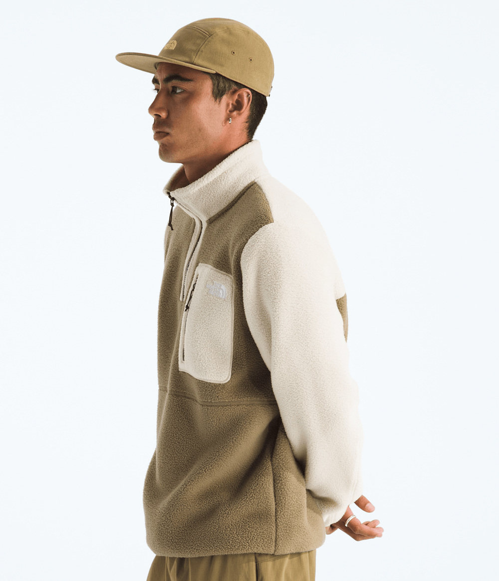 Men’s Yumiori ¼-Zip Jacket Cedar-Desert Stone-New Taupe Green