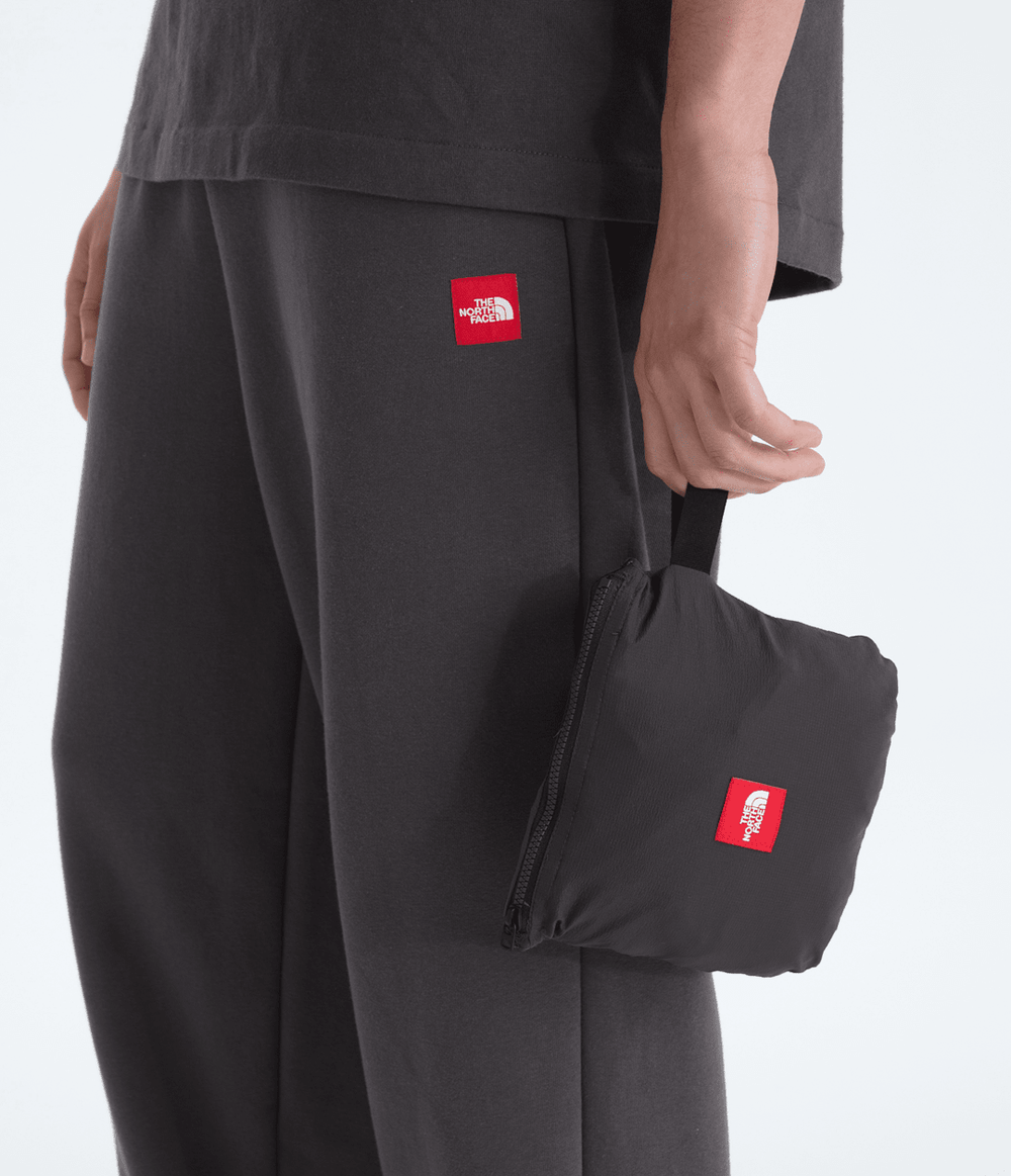 Men’s TNF™ Red Box Packable Wind Pants Obsidian