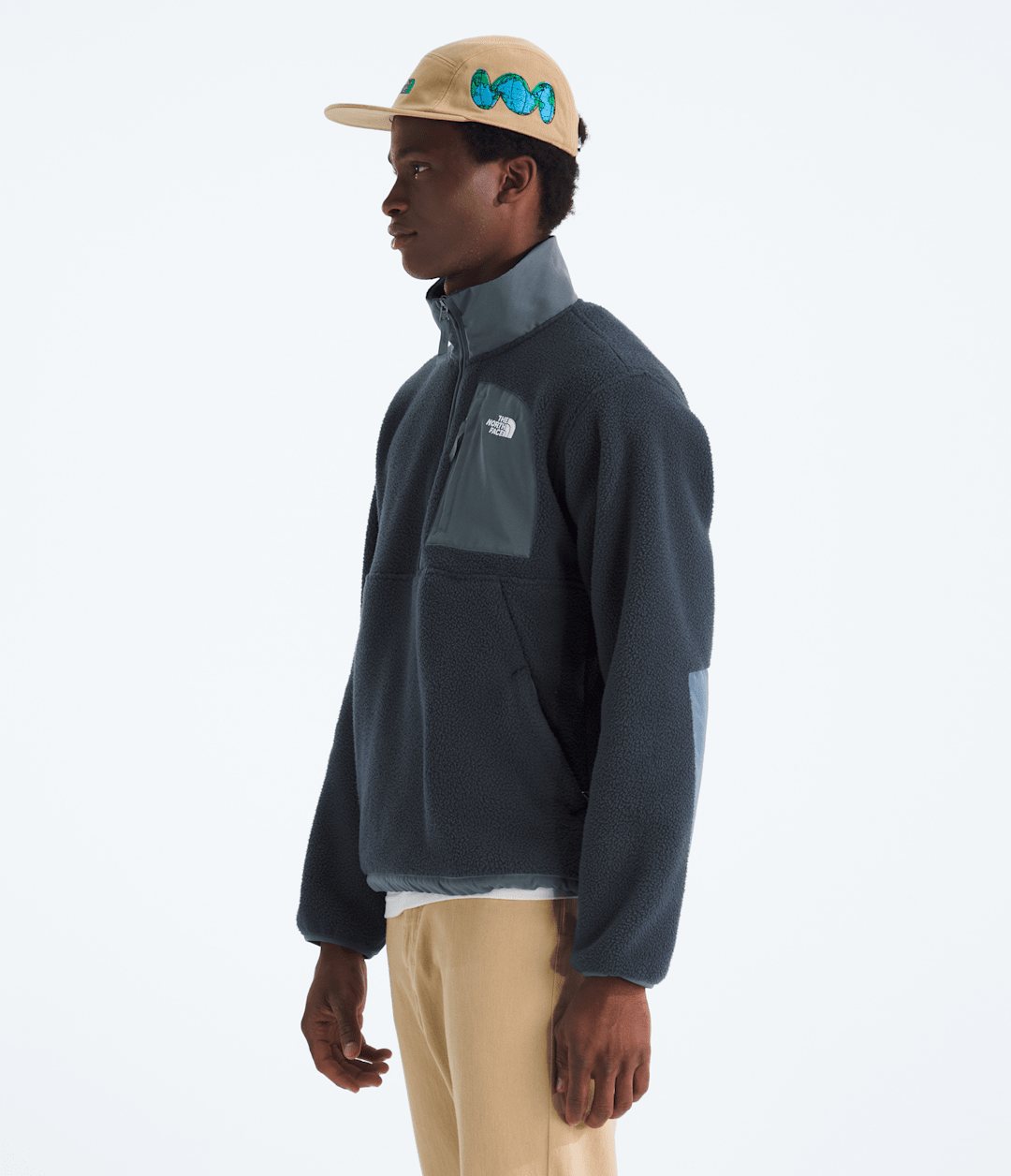 Men’s Yumiori Off Peak ½-Zip Jacket Summit Navy-Granite Grey