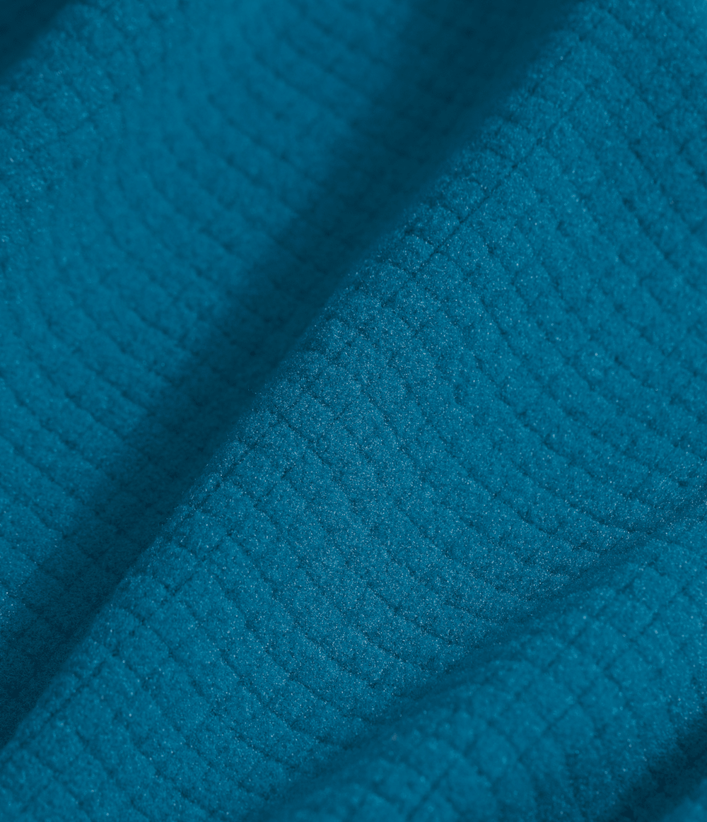 Men’s Cedar Trail Grid Fleece ¼-Zip Dusk Blue
