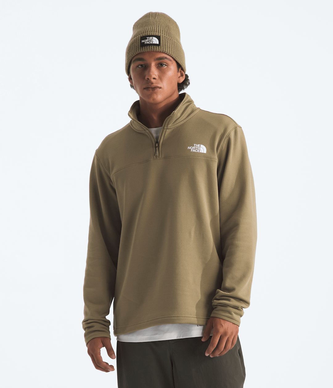 Men’s Cedar Trail Grid Fleece ¼-Zip Cedar