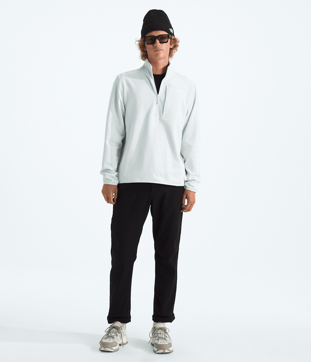 Men’s TNF™ Performance Fleece ¼-Zip Pearl Stone