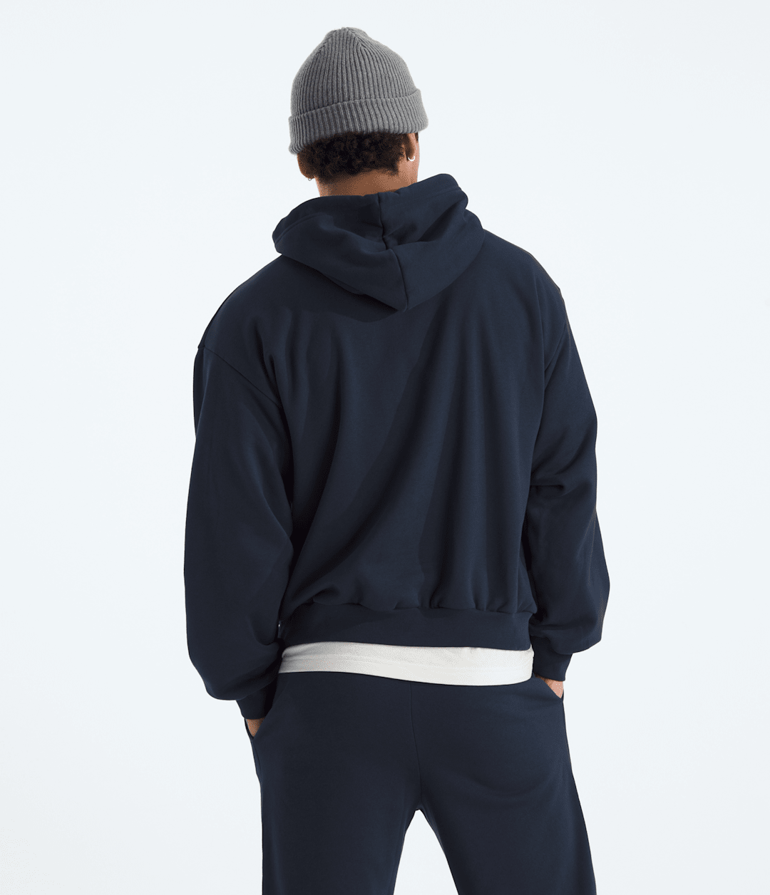 Men’s Evolution Simple Dome Oversized Hoodie Summit Navy