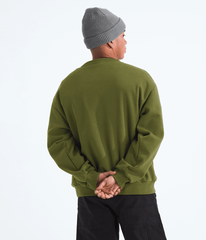 Men’s Evolution Simple Dome Oversized Crew Woodland Green