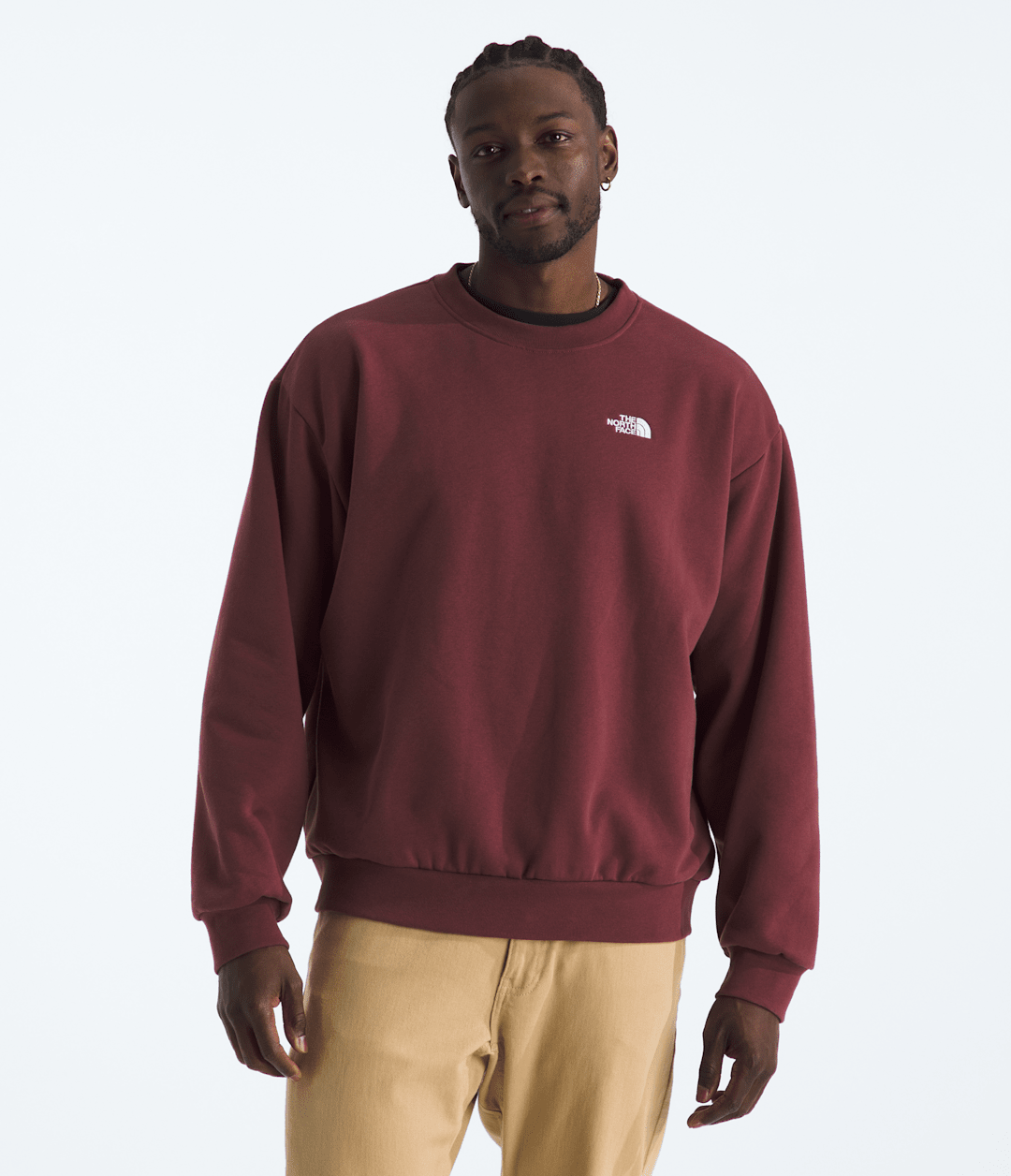 Men’s Evolution Simple Dome Oversized Crew Sumac