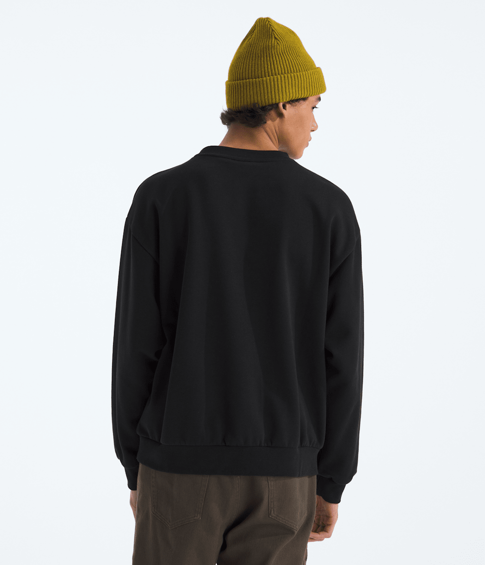 Men’s Evolution Simple Dome Oversized Crew TNF Black