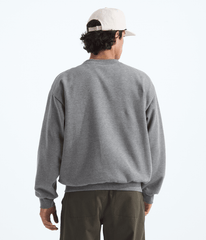 Men’s Evolution Simple Dome Oversized Crew TNF Mid Grey Heather