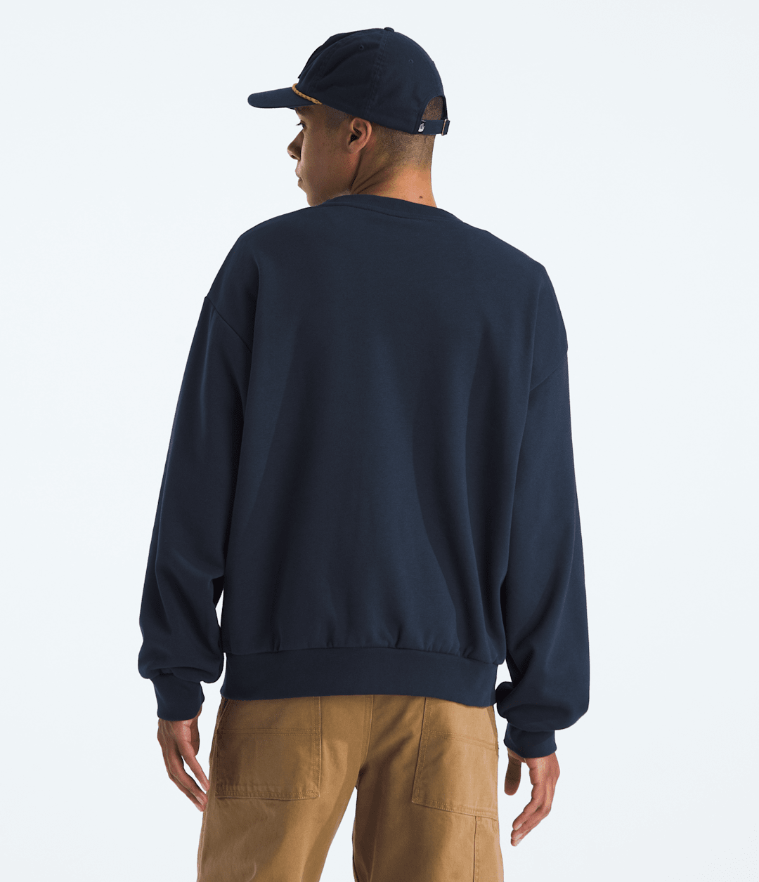 Men’s Evolution Simple Dome Oversized Crew Summit Navy