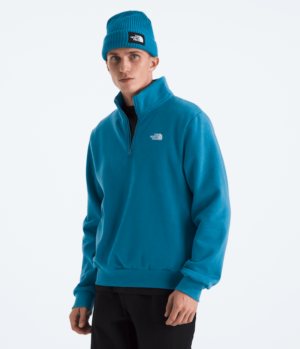 Men’s Evolution Simple Dome Regular ¼-Zip Dusk Blue