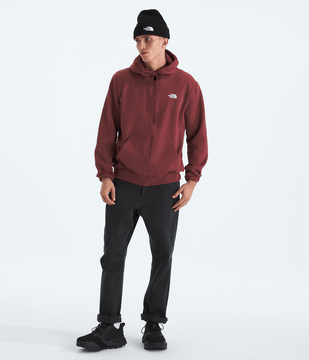 Men’s Evolution Simple Dome Full-Zip Hoodie Sumac