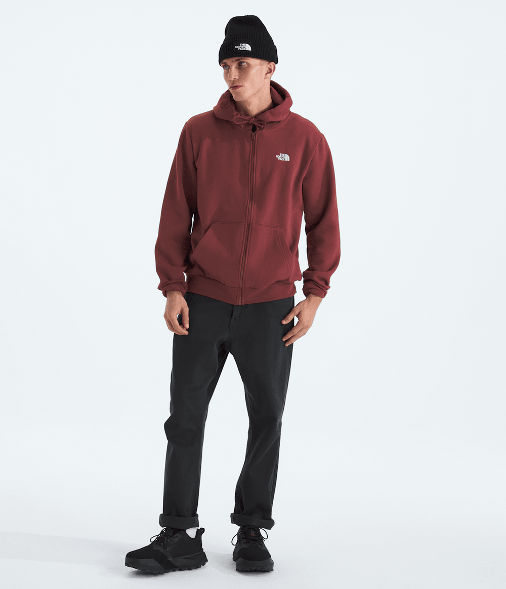Men’s Evolution Simple Dome Full-Zip Hoodie Sumac