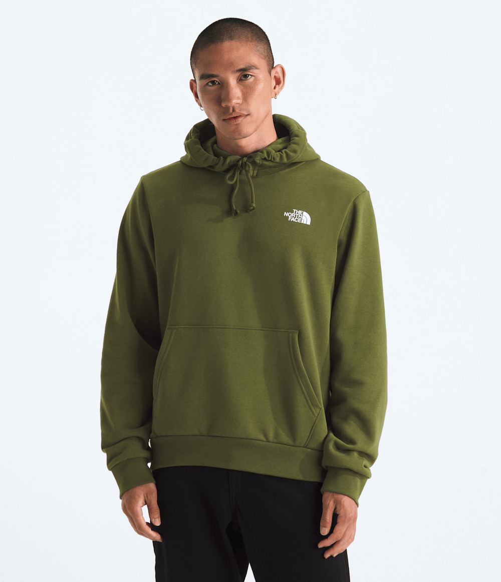 Men’s Evolution Box Camo Fill Hoodie—Graphic Woodland Green
