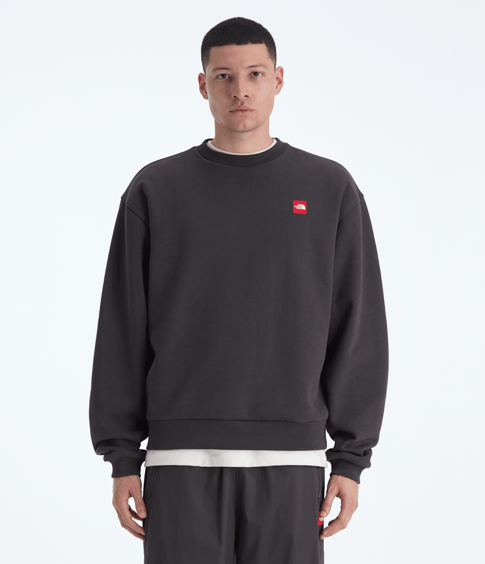 Men’s TNF™ Red Box Crew Obsidian