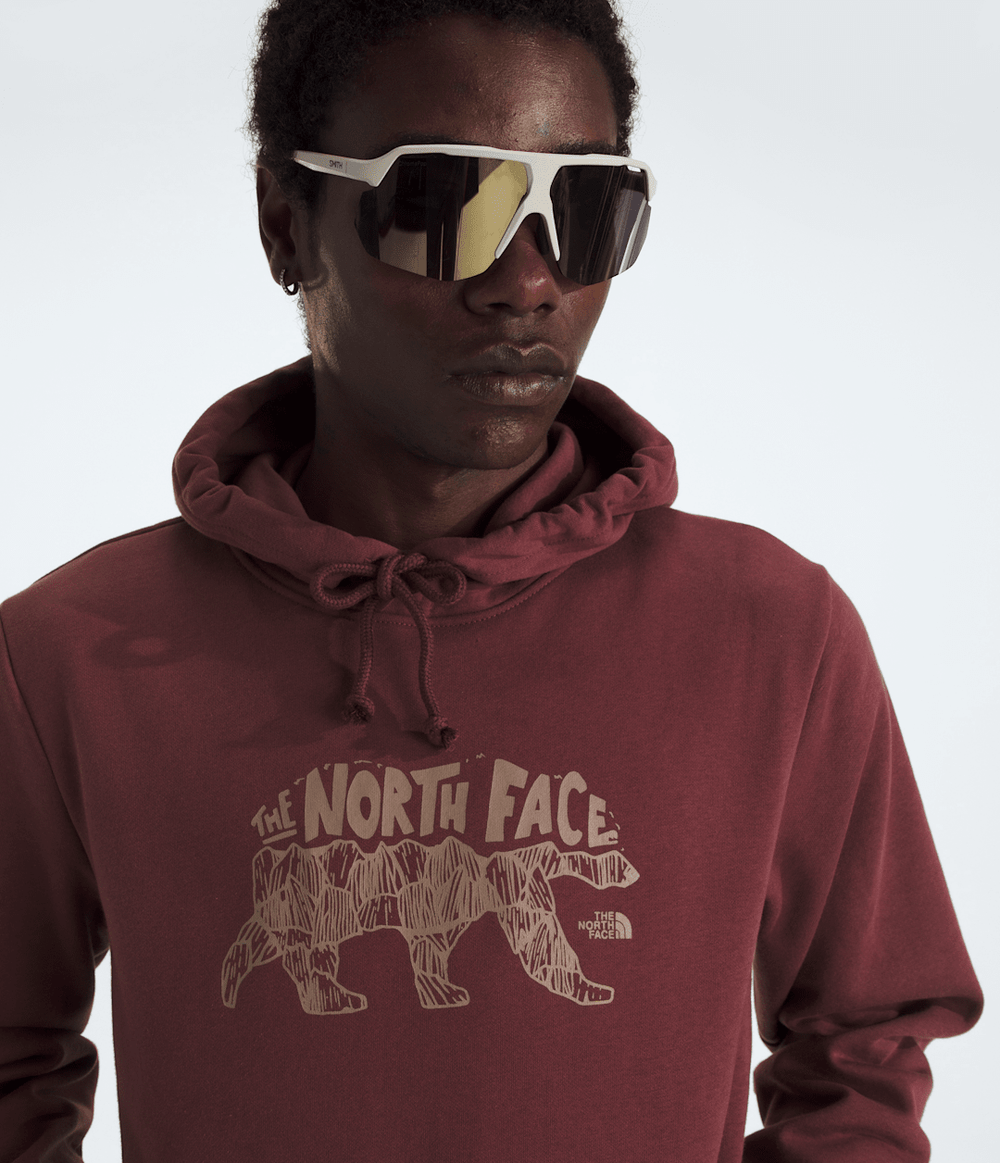 Men’s Evolution TNF™ Bear Hoodie—Graphic Sumac