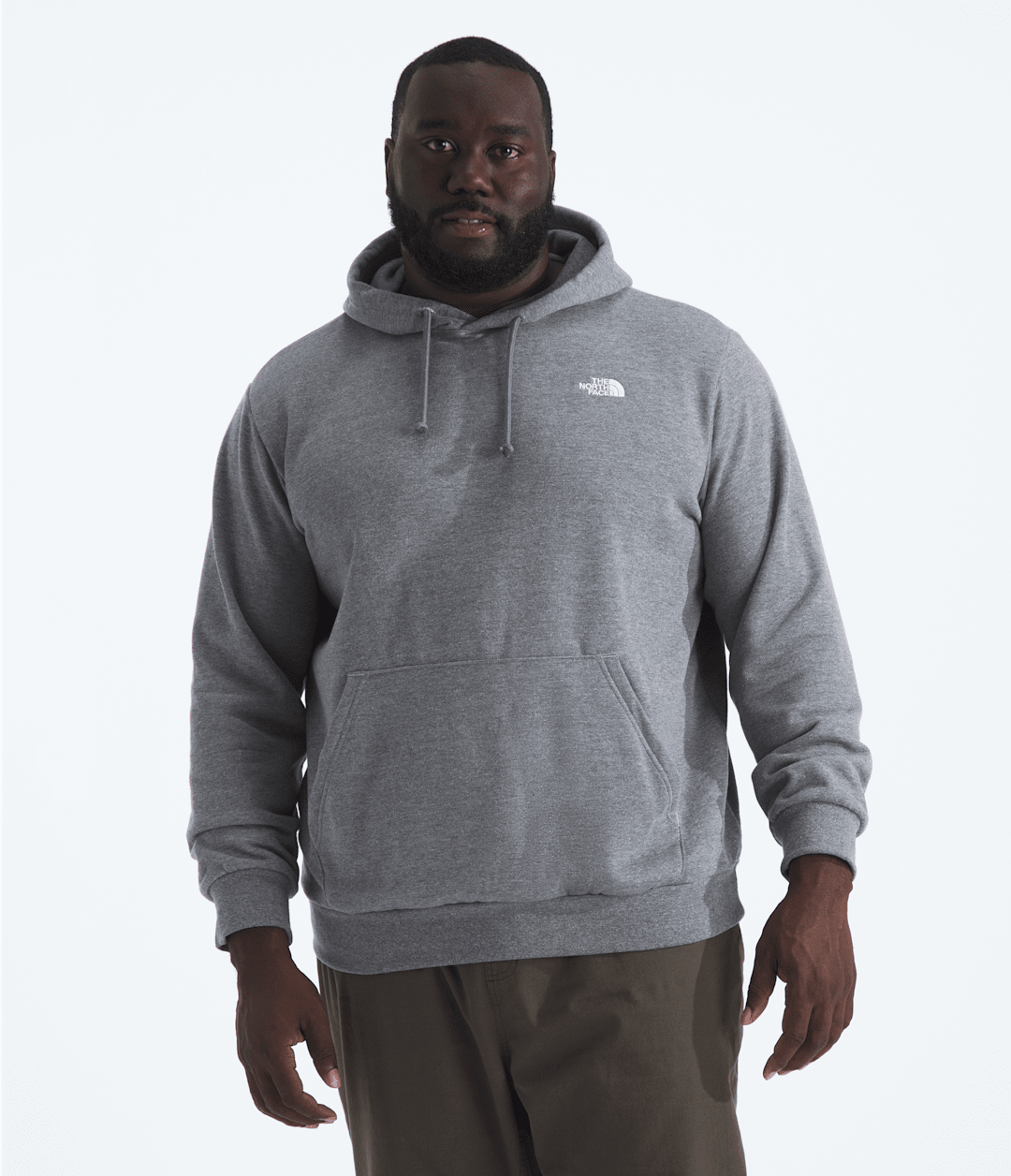 Men’s Big Evolution Simple Dome Hoodie TNF Mid Grey Heather