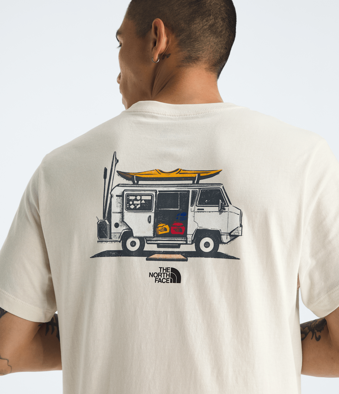 Men’s Evolution Van Life Short-Sleeve Tee—Graphic White Dune