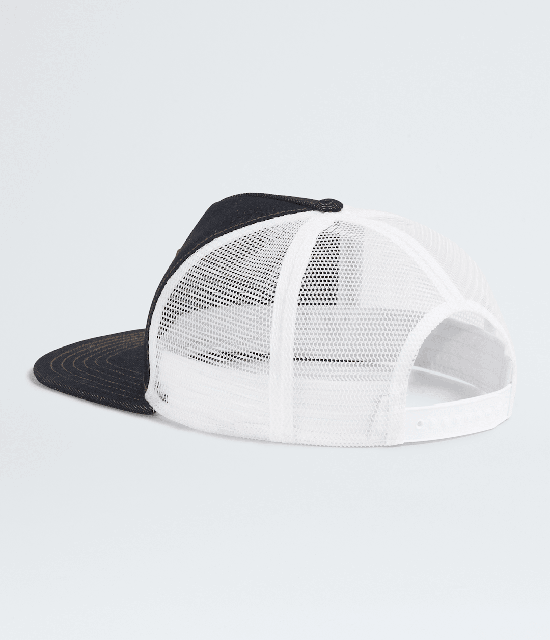 Half Dome Trucker Hat Denim/Leather Patch