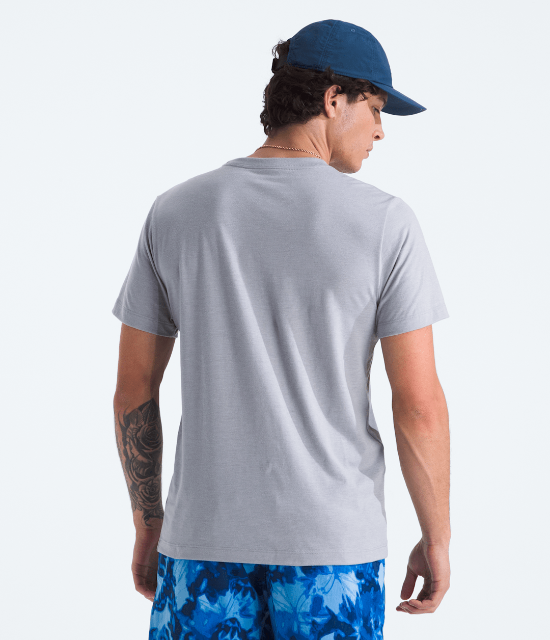 Men’s Short-Sleeve Tri-Blend Tee TNF Light Grey Heather