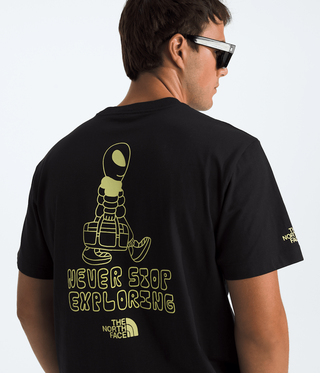 Men’s Alien Relaxed Short-Sleeve Tee—Graphic TNF Black