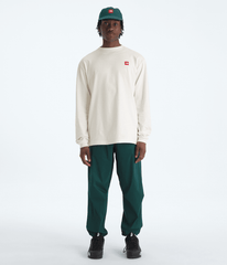 Men’s TNF™ Red Box Long-Sleeve Tee White Dune