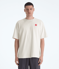 Men’s TNF™ Red Box Short-Sleeve Tee White Dune