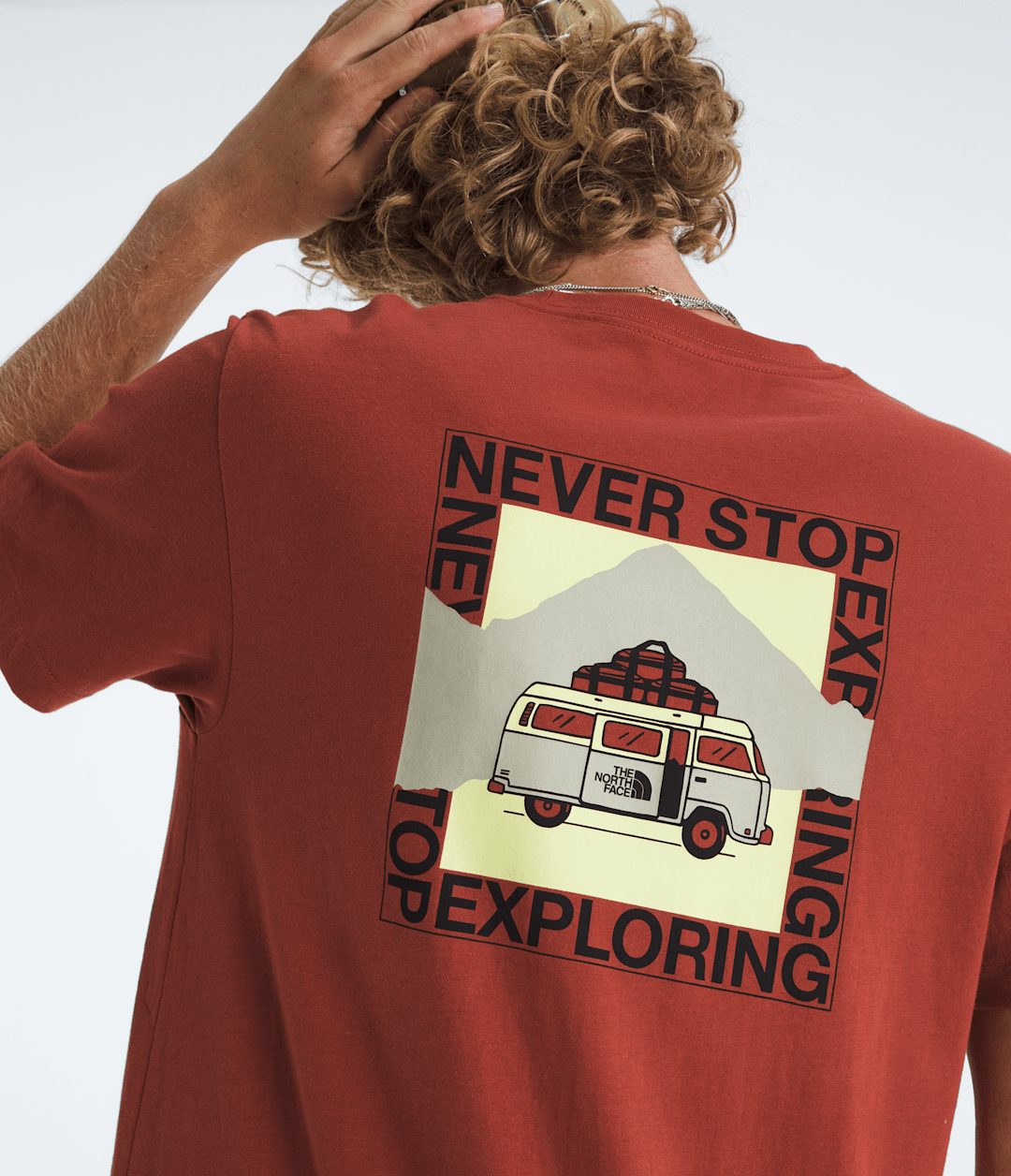 Men’s Escape The City Regular Short-Sleeve Tee Iron Clay