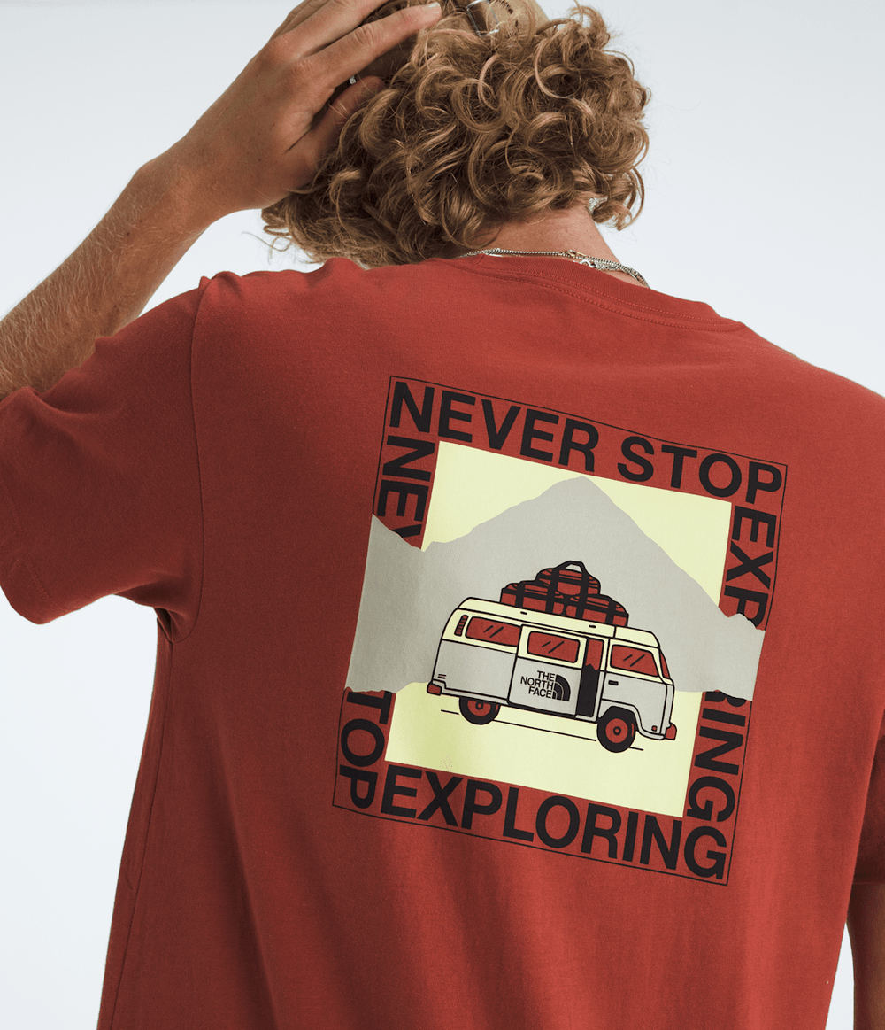 Men’s Escape The City Regular Short-Sleeve Tee Iron Clay