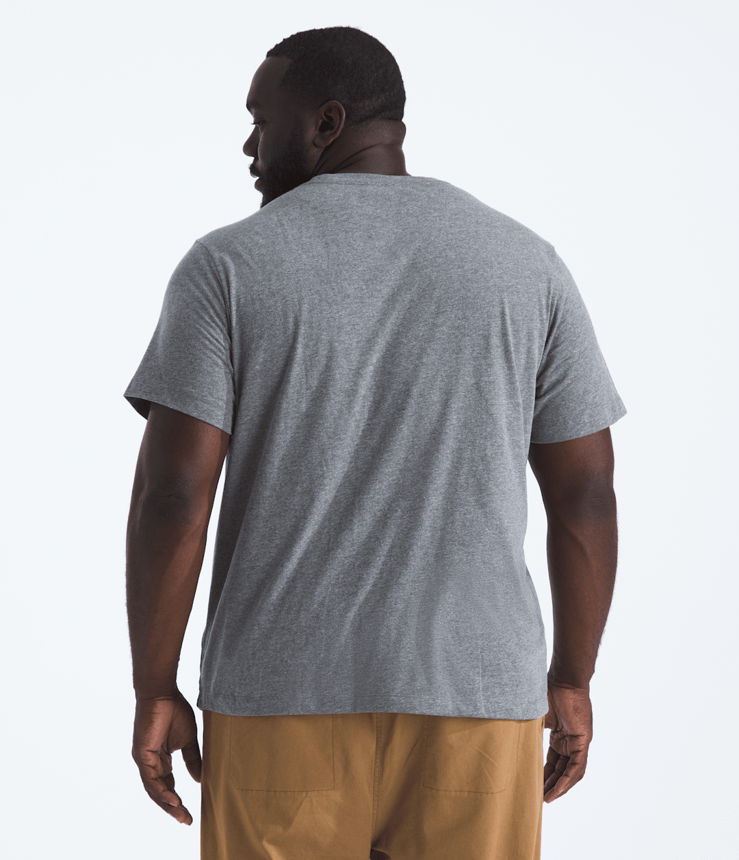 Men’s Big Evolution Simple Dome Short-Sleeve Tee TNF Mid Grey Heather