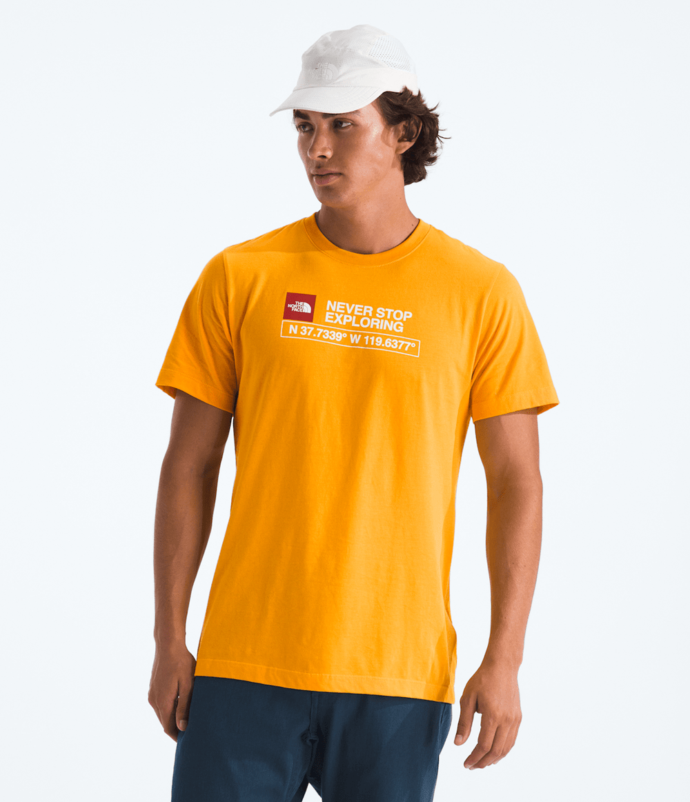 U Evolution City GPS Short-Sleeve Tee Summit Gold/The North Face