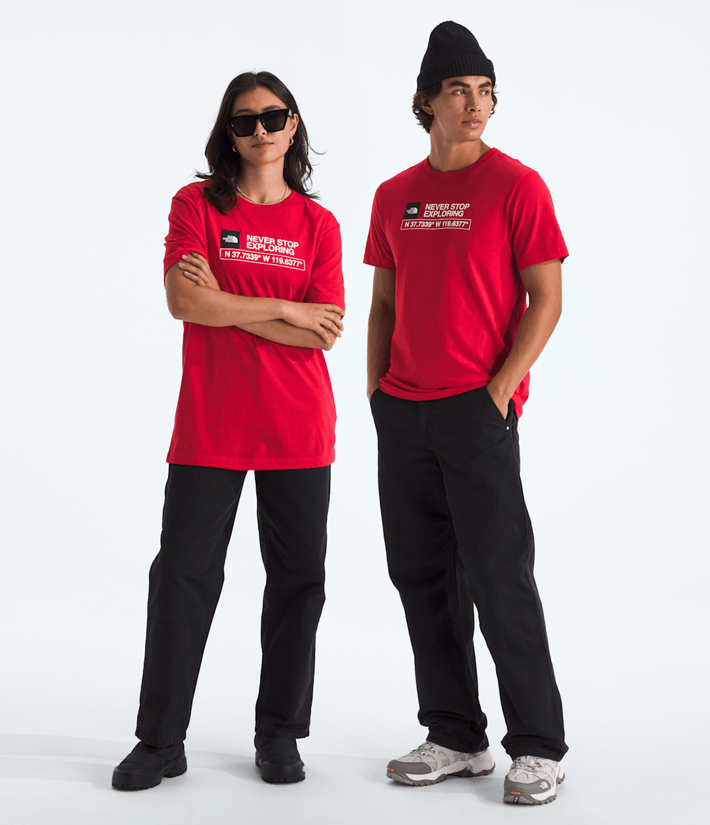 U Evolution City GPS Short-Sleeve Tee TNF Red/The North Face