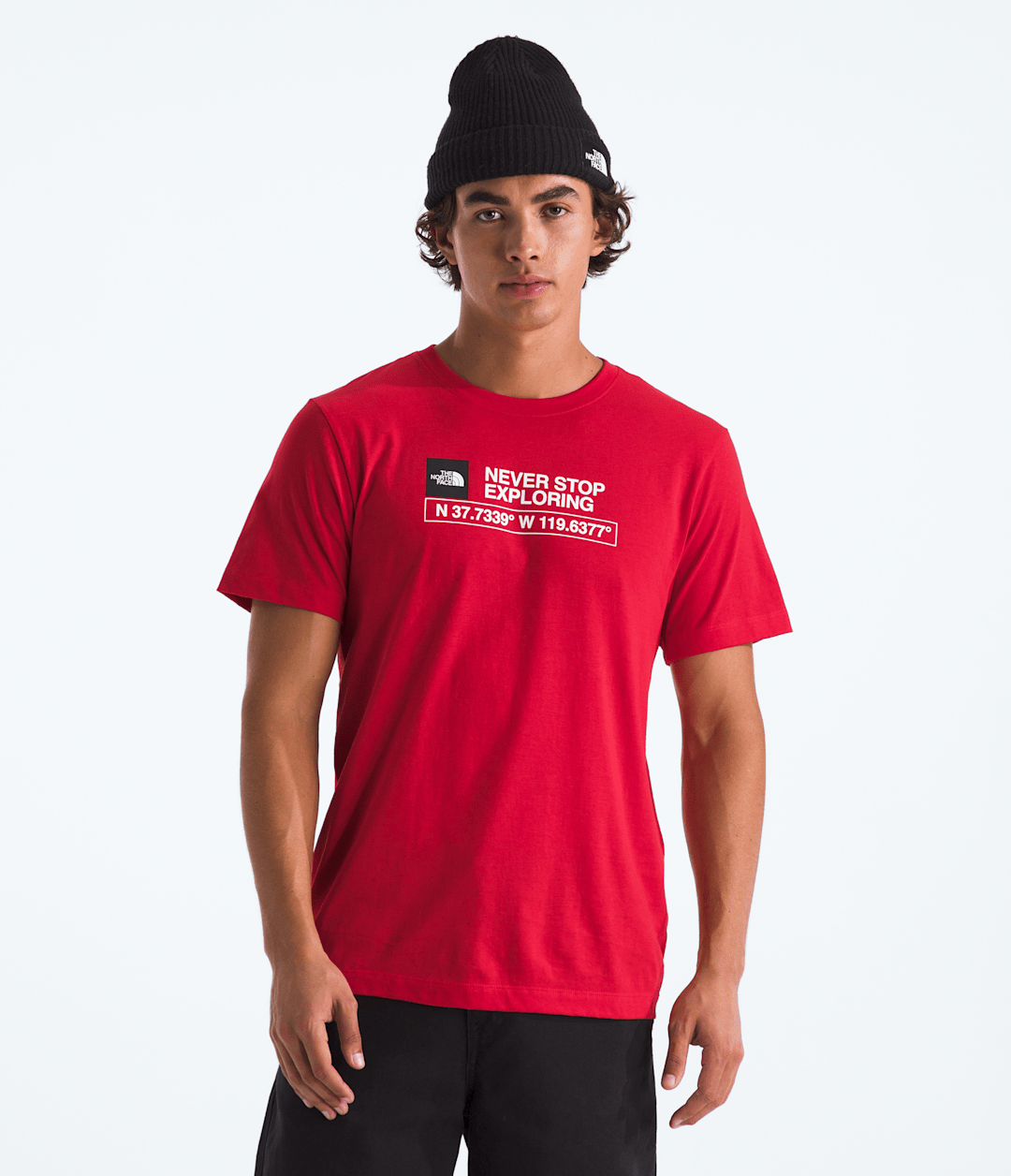U Evolution City GPS Short-Sleeve Tee TNF Red/The North Face