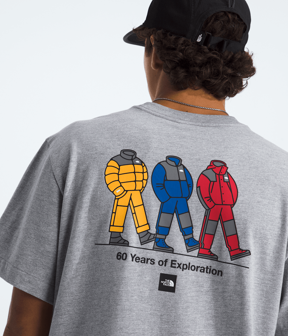 Men’s TNF™ Celebration Relaxed Short-Sleeve Tee—Graphic TNF Pale Grey Heather